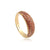 Fashion Unisex Geometric Inlay Rings