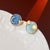 Medieval Pearl Geometric Copper Electroplating Earrings