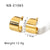 IG Style Square Irregular Heart Heart Geometric Stainless Steel Electroplating Earrings