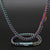 Unisex Hip Hop Chain Stainless Steel Electroplating Jewelry Sets