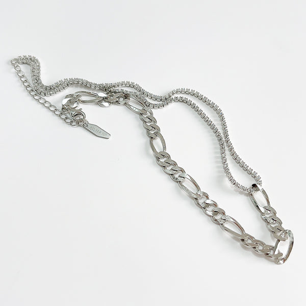 Minimalist Silver Electroplating Necklaces