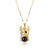 Korean Women Cattle Titanium Steel Diamond Inlay Necklaces