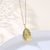 Vintage Women Retro Geometric Stainless Steel Electroplating Necklaces