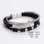 Men Ethnic Leather Electroplating String Bracelets