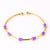 Minimalist Circle Gold Plating Oil Dripping Bangles