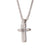 Fashion Cross Geometric Stainless Steel 18K Gold Plated Necklaces