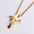 Expressive Cross Stainless Steel Electroplating Pendants