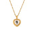 Minimalist Heart Stainless Steel 18K Gold Plated Necklaces