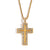 Fashion Cross Geometric Stainless Steel Electroplating Necklaces