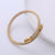 IG Style Ellipse Stainless Steel Electroplating Bangles