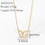 IG Style Butterfly Stainless Steel 18K Gold Plated Necklaces