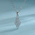 Natural Tennis / Diamond Line Geometric Titanium Steel Diamond Inlay Necklaces