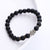 Natural Unisex Alloy Knitting Beaded Bracelets