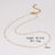 Minimalist Asymmetrical Chain Pearl Electroplating Necklaces