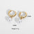 IG Style Pearl 18K Gold Plated Earrings