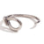 Fashion Circle Stainless Steel 18K Gold Plated Bangles