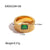 Women IG Style Circle Geometric Stainless Steel 18K Gold Plated Rings