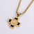 Expressive Cross Stainless Steel Electroplating Pendants