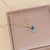 Women Heart Alloy Electroplating Necklaces