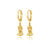 Cartoon Cartoon Zircon Zircon Inlay Earrings