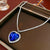 Moderate Luxury Flower Flower Copper Diamond Inlay Necklaces