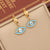 Expressive Eye Stainless Steel Electroplating Necklaces