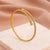 Minimalist Round Stainless Steel Electroplating Bangles