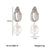 IG Style Shell Stainless Steel Pearl Inlay Earrings