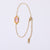 Ellipse Geometric Copper Electroplating Necklaces