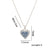 Moderate Luxury Heart Titanium Steel 18K Gold Plated Necklaces