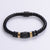 Cute & Edgy Men Irregular Rhombus Titanium Steel Electroplating Bracelets