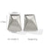 IG Style Quadrilateral Geometric Stainless Steel Electroplating Earrings