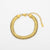 Women IG Style Circle Geometric Stainless Steel 18K Gold Plated Bracelets