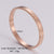 Minimalist Round Stainless Steel Electroplating Bangles