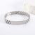 Fashion Unisex Round Geometric Stainless Steel Bracelets