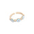 Women Retro Vintage Eye Copper Oil Dripping Rings