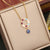 Fashion Heart Star Stainless Steel Oil Dripping Necklaces