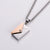 IG Style Chain Stainless Steel Electroplating Pendants