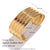 Fashion Circle Stainless Steel 18K Gold Plated Bangles