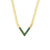 Fashion Geometric Stainless Steel 18K Gold Plated Necklaces