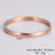 Minimalist Round Stainless Steel Electroplating Bangles