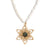 Fashion Petal Flower Stainless Steel Electroplating Necklaces