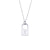 Fashion Letter Geometric Stainless Steel Electroplating Necklaces