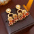 Medieval Tassel Geometric Alloy Electroplating Earrings