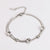 Women Moderate Luxury Circle Stainless Steel Electroplating Bracelets