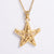 Women Punk Star Stainless Steel Pendants