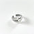 925 Sterling Silver Women Japanese / Korean Smile Silver Silver Plating Rings