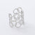 Retro Vintage Women Retro Vintage Geometric Stainless Steel Electroplating Rings