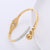 Minimalist Stainless Steel Electroplating Bangles