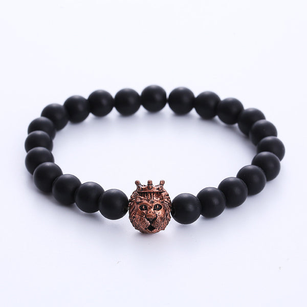 Retro Unisex Vintage Animal Chinese Zodiac Animal Agate Beaded Bracelets